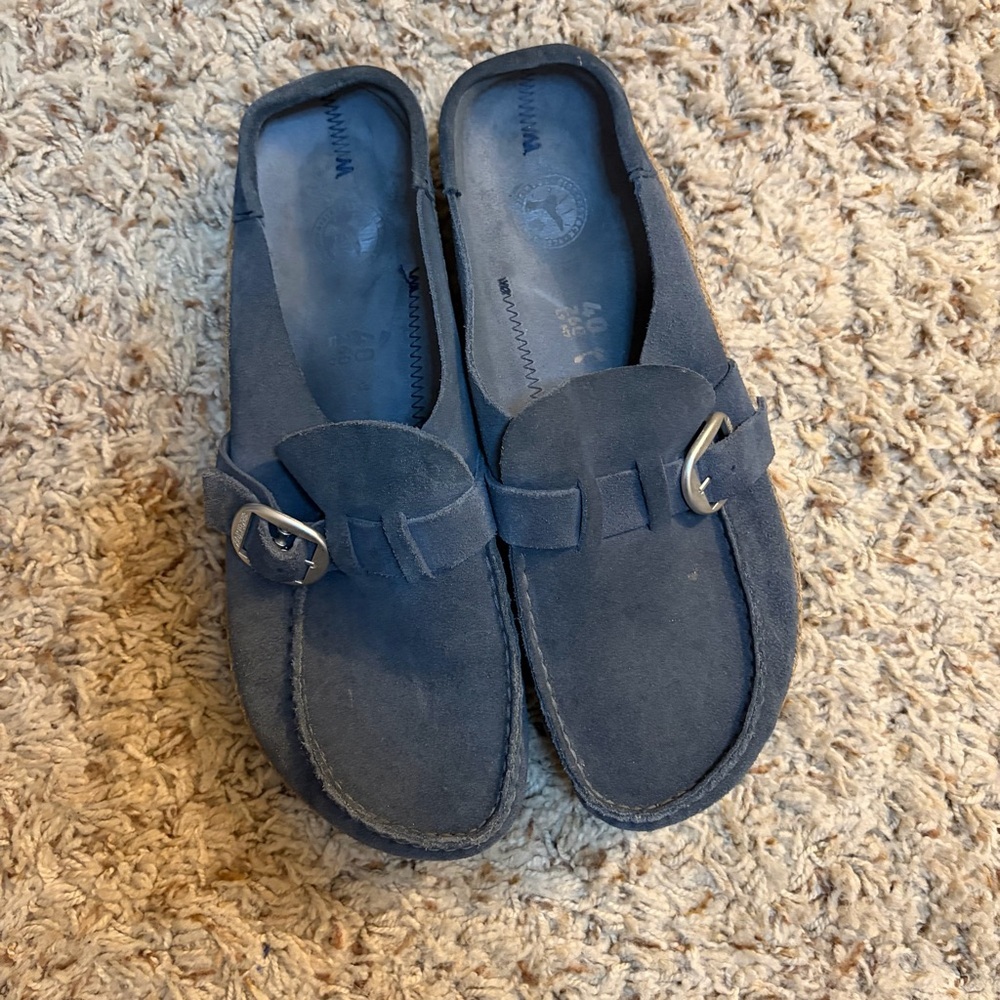 Birkenstock Buckley Suede Leather Slip on size 40 - Picture 2 of 12
